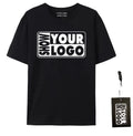 CB01-79000 190gsm Jersey 100% Cotton T-shirt Plain t Shirts with Customize logo Free Cards and Neck Labels Print Unisex t Shirts