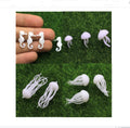 Epoxy Filling Material Ocean Animal Resin 3D Mini Jellyfish Sea Horse Luminous for Diy Jewelry Making Accessories Supplies Kit