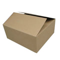 Customize Size Plain Kraft Corrugated Thicken Folding Logistics Delivery Packaging Small Shipping Box Packaging Carton