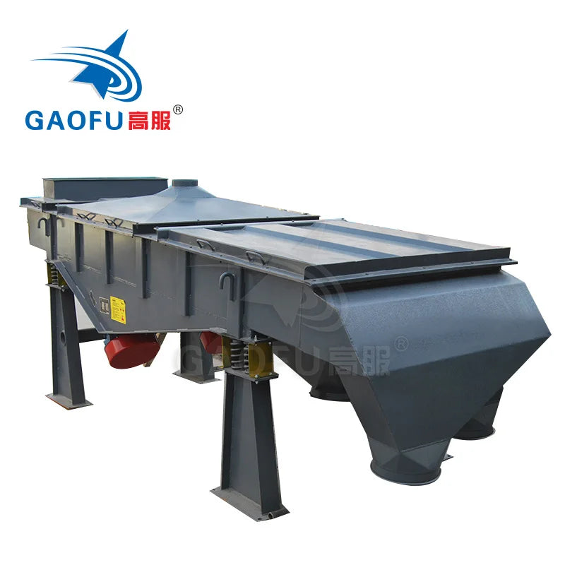 Mining Industry Sand Stones Separation Screening Equipment Heavy Duty Linear Vibrating Sieve Vibrator Shaker