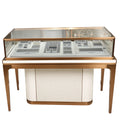 High-End Tower Showcase Free-Standing Custom  Jewelry Showcase Jewelry Store Showroom New Design