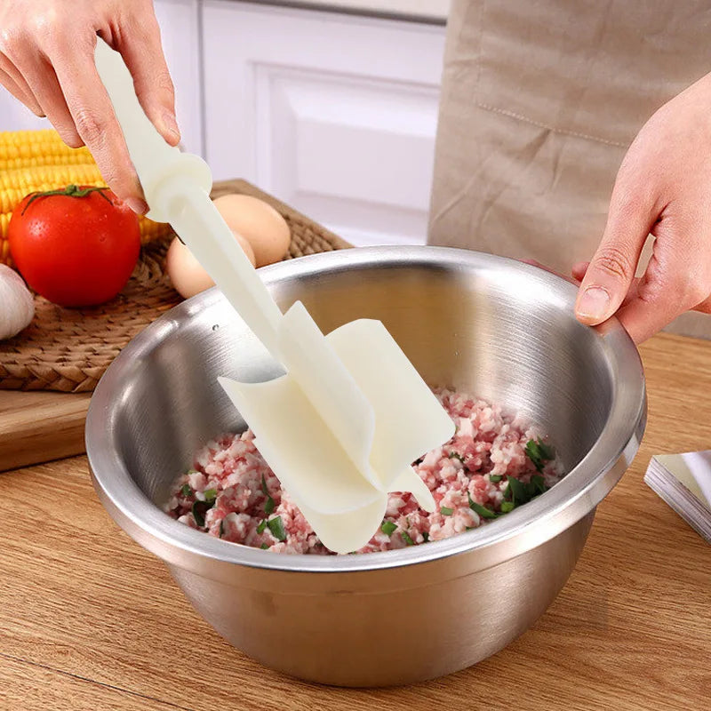 Handheld Silicone Meat Chopper Baking & Pastry Tool with Cooking Scraper and Stirring Shovel Cross Border Stock