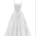 Guangzhou Auyan Wedding Long Tulle Lace Applique Prom Ball Gown Modest Wedding Dress