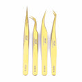 Luxury Best Selling Create Your Own Brand Logo Mega Volume Vetus Tweezers With Different Colors
