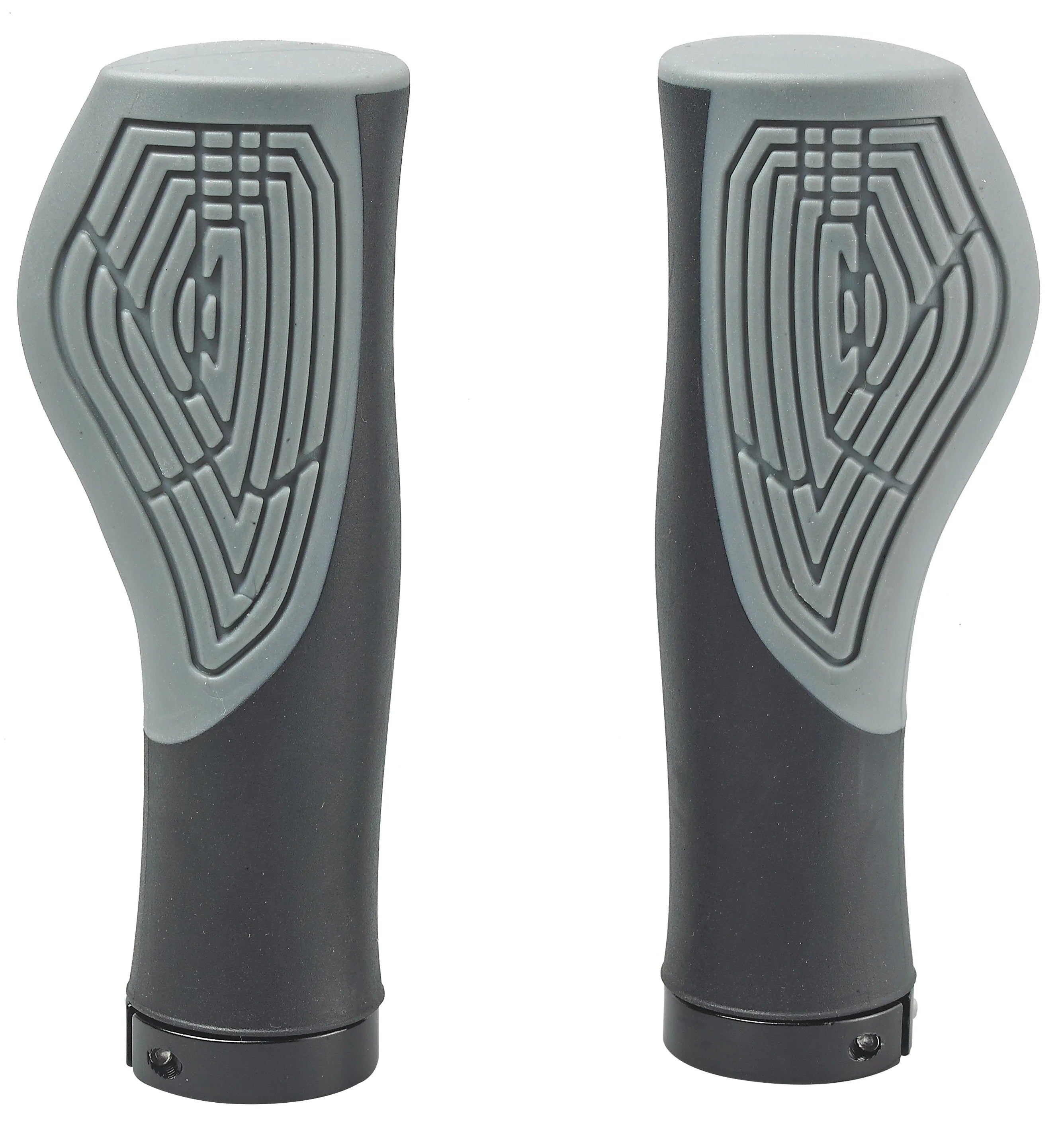 R2 HUALONG Non Slip Ergonomic & One Side Locking Rubber City Bikes Grips