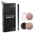 Free Sample Bulk Semi Permanent Longwear Brow Gel Vegan Clear Eye Brow Gel Wax Soap With Brush