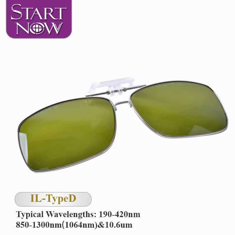 Startnow Laser Protection Glasses Clip 850-1300nm With CE for YAG Laser Marking Machine Parts Laser Safety Glasses Accessories