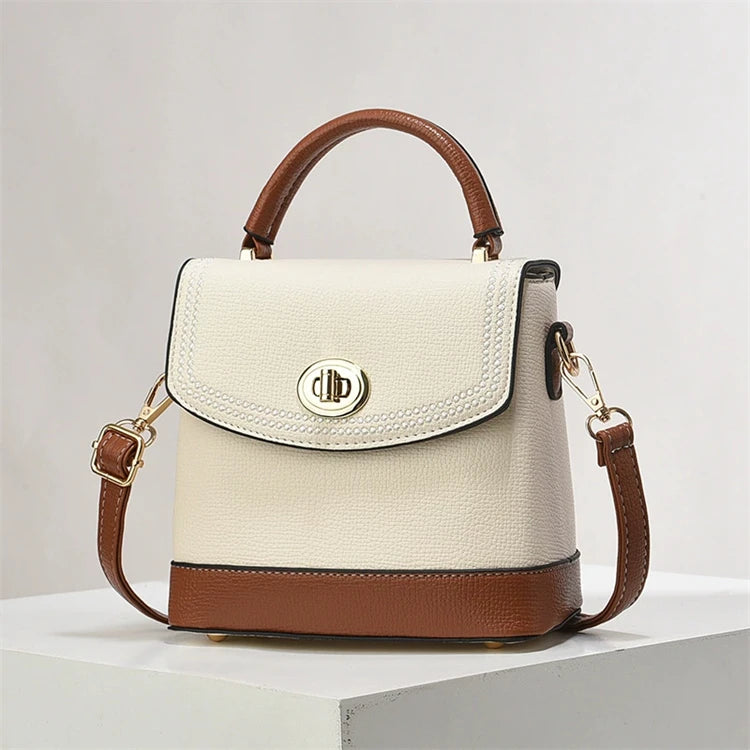 Women Fashion Quality Trendy Cheap Pu Chain Shoulder Plain Pu Leather Ladies Bag 2025 Luxury