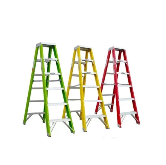 2*10 2*11 2*12 2*13 2*14 2*15 2*16 Double Sided Step FRP Folding ladder