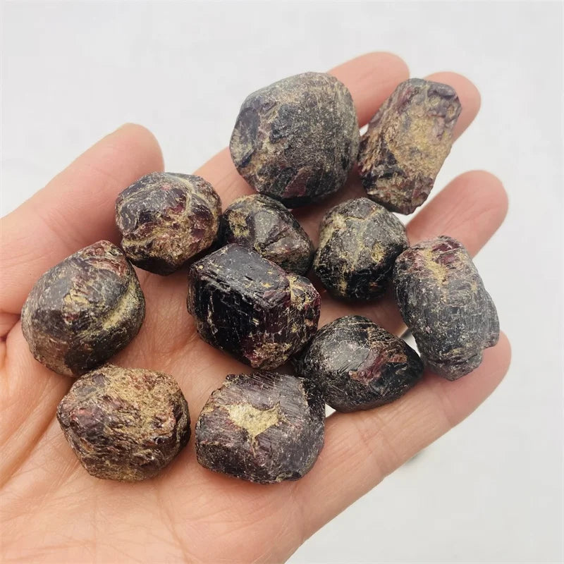 Sale Rough Stone Raw Crystal Natural Garnet Healing Rock Stone Raw Garnet Stone
