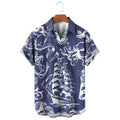 Custom Camisas Para Hombre Short Sleeve Printing Shirt for Men Eco Friendly Hawaiian Men's Shirts