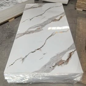 Decorative Wall Panel Pvc Marble Sheet 1220*2440*3mm for Decor Interior Uv Board