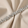 Elegant White Tassel Chain New Design Rhinestone Metal Fabric Glass Alloy 10mm Eco-Friendly Modern Garments Accessories