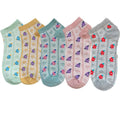 Wholesale Breathable Ladies Ankle-Length Socks for Summer Knitted Women's Foot Bare Socks for Autumn