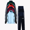 Spring Autumn Custom High School Kindergarten Children Primary Cotton Sportswear School Uniforms Jacket and Pant Tracksuit