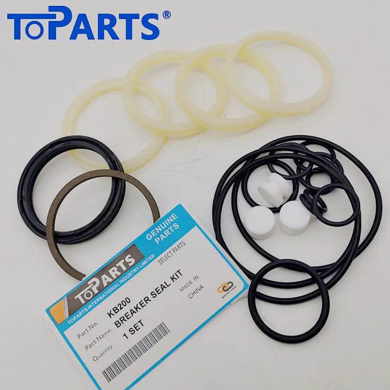 KOMAC KB200 Hydraulic Rock Breaker Seal Kits for KB-200 Hydraulic Hammer Repair Kit
