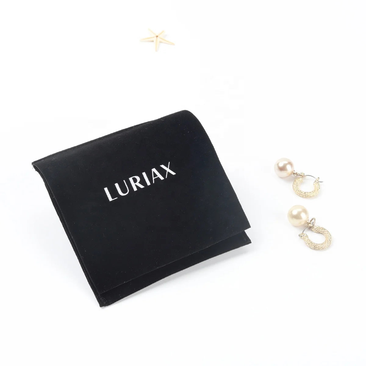 Luxury Velvet Comb Bag Velvet Comb Packaging Cosmetic Envelope Pouch