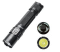 Powerful 3800lm USB C Rechargeable Tactical Flashlight Torch Light SP35T Dual Switch Aluminum Alloy Lamp Body 21700