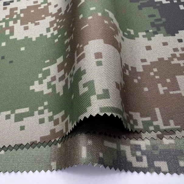 Tear Resistant Thickened Camouflage 300D PU  Outdoor Water-repellent Tent Fabric Luggage Fabric