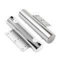 TOCO 20cm Stainless Steel Chrome Furniture Legs L Shaped Metal Sofa Legs for Living Room Furniture