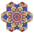 Diamond Painting Fruit Coasters with Holder  7PCS DIY Mosaic Coaster Set Eco-Friendly  Vibrant Colors Pentagon DIY Coaster