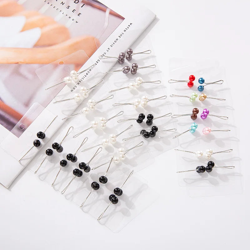 Fashion Women Headscarf Neck Clip Ladies Buckle Small Brooch Hijab Pins