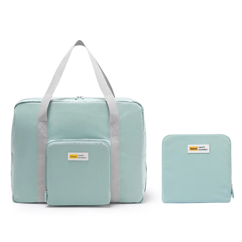 2024  Wholesale Large Capacity Portable Storage Bag Folding Waterproof Polyester Travel Bag