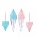 Lipgloss Container 5ML Cute Ice Cream Cone Shape Pink Blue Liquid Lipstick Lip Tint Bottle Empty Lip Gloss Wand Tube