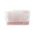 SBelle Direct Manufacturer Custom Design PET Travel Bottle Kit & Set with Pump Sprayer for Skin Care Serum Shampoo Custom Color