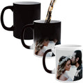 Ready to Ship Custom Logo Sublimation Color Changing Ceramic Coffee Mug
