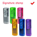 Flash Seal Photosensitive Stamp  Pocket Flash Stamp  Signature Stamp  Seal Materials Pen Clip Portable Seal Wholesale