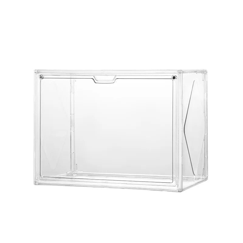 Acrylic Handbag Storage Rack Storage Dustproof Luxury High Transparent Foldable Storage Display Box