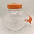 Portable Eco-Friendly Plastic Beverage Dispenser with Spigot Vehicle-Powered 2.5L-10L Capacity for Outdoor Use & Parties