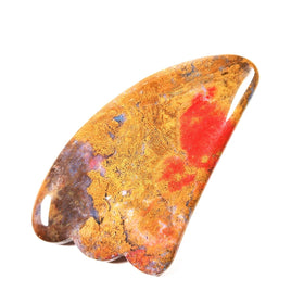 HY Beauty Personal Care Facial Guasha Mookaite jasper Stone Healing Crystals Claw Shape Guastone