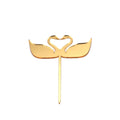 Popular Wholesale Custom Birthday Cake Top Acrylic Cupcake Top Birthday Cake Decoration