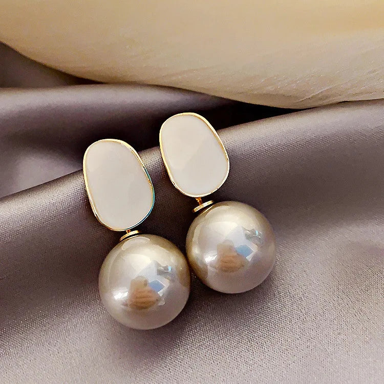Pearl Earrings for Women New Fashion Korean Style Personalized Earrings Ear Studs Banquet Jewelry