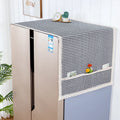 Useful Functional Large Size Eco-Friendly Cotton & Linen Minimalist Storage Pouch Bag Refrigerator Dust Cover