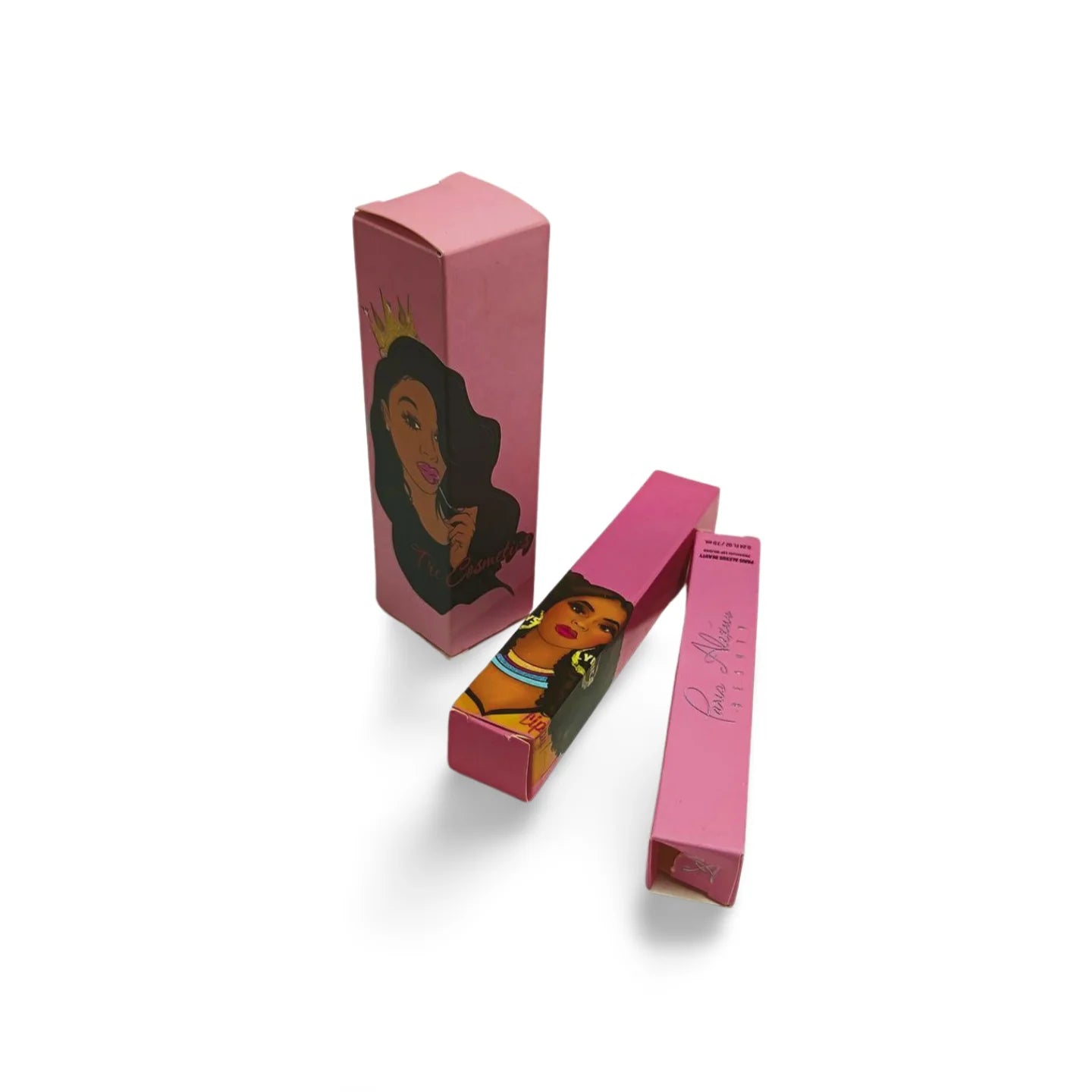 Empty Lip Gloss Squeeze Tubes and Packaging Box Set with logo Custom Label