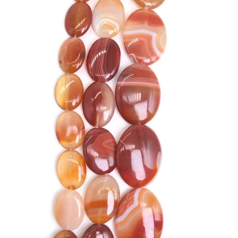 Wholesale Oval Flat Back 2-3mm Small Faceted DIY Jewelry Making Accessories Components Polished Faceted Natural Red Agate