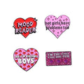 Aesthetic Colorful Valentine Day Gift love Heart Enamel Pins