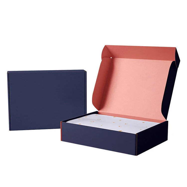 Eco-Friendly Luxury Clothing Shoes Paper Cardboard Shipping Packaging Custom Logo Corrugated Cardboard Boxes HONPAK