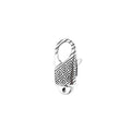S925 Sterling Silver Niche Design Creative Vintage Pattern Matching Necklace Bracelet DIY Universal Clasp