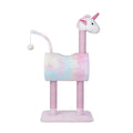 Wholesale unicorn Shape Post Scratching Wood Dropshipping Cat Trees for Small Cats