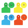 Animal Identification Blank Number Plastic Swine Pig Ear Tag TPU Material Pig Sow Ear Tracking Card Without Number