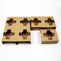 Custom Design Printed Disposable Paper Coffee Cups Holder Tray