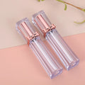 10ml Lip Gloss Containers Empty Round Lip Gloss Tube Makeup Lip Oil Container Plastic Tubes Black Rose Gold
