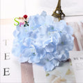 SPR 100PCS/LOT Wholesale Cheap Artificial Silk Hydrangea Flowers Heads Home Decorative Artifical Flowers MegaBDM