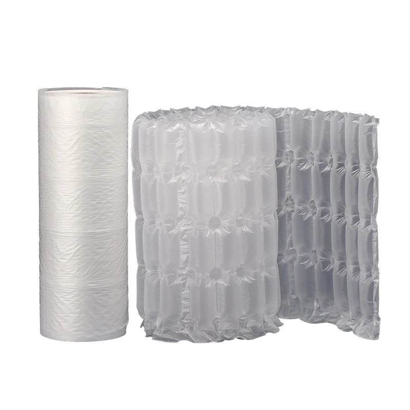 Strong Protection From Destructive HDPE Inflatable Packaging Air Bubble Bags Shockproof Waterproof 300 Meters Length