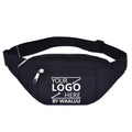 WAALUU Custom Bag Bum Bags for Travel Sports Running Wholesale Fanny Pack Fashion Waterproof Waist Packs with Adjustable Belt