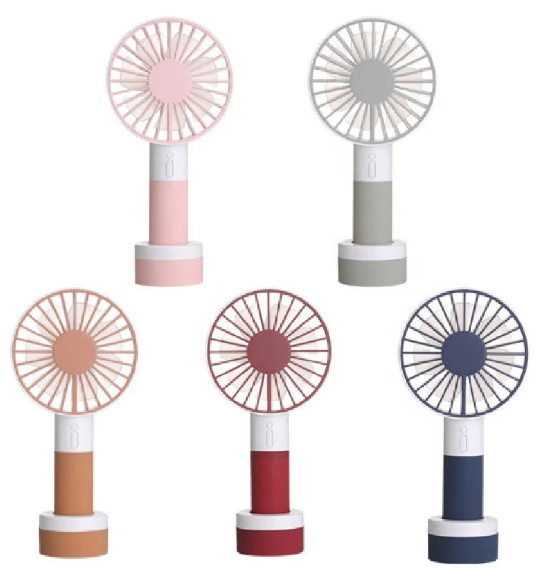 USB Rechargeable Durable Mini Blow Dryer False Eyelash Fan Led Light Mini Fan Battery Operated Mini Fans for Eyelash